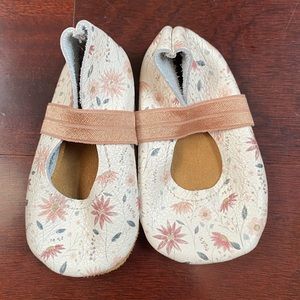 Sun & Lace Leather Baby Mary Jane - Floral